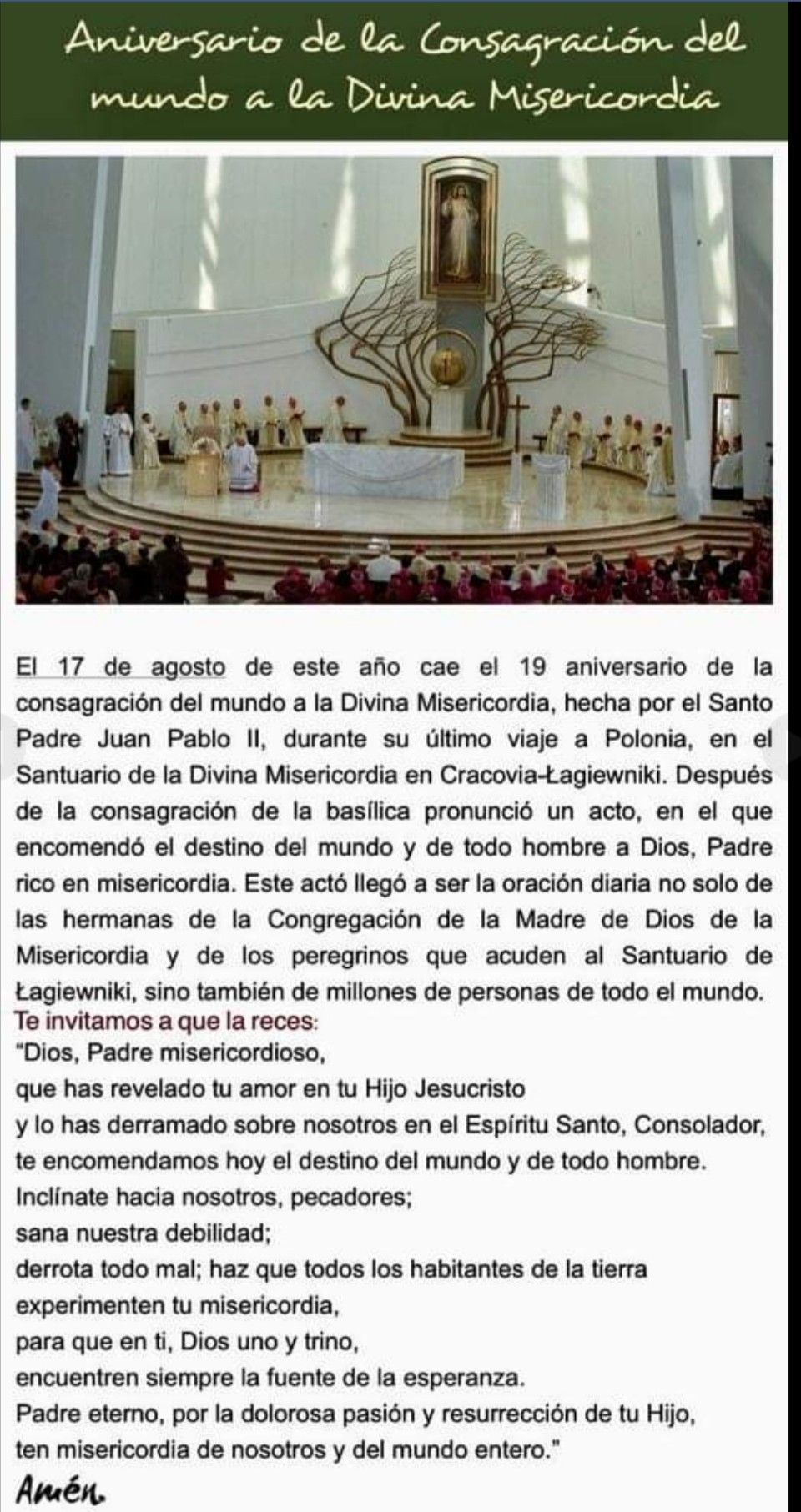 Divina Misericordia - Amen 23