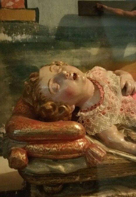 Divino Niño Jesús Te Amo - Nino Jesus Dormido Convento De San Antonio En Segovia
