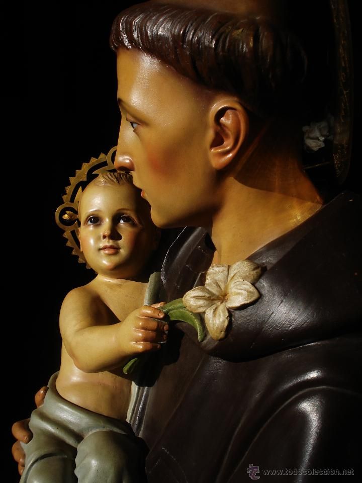 San Antonio de Padua - Grandes Medidas Altar San Antonio De Padua Con Nino 1M56Cm
