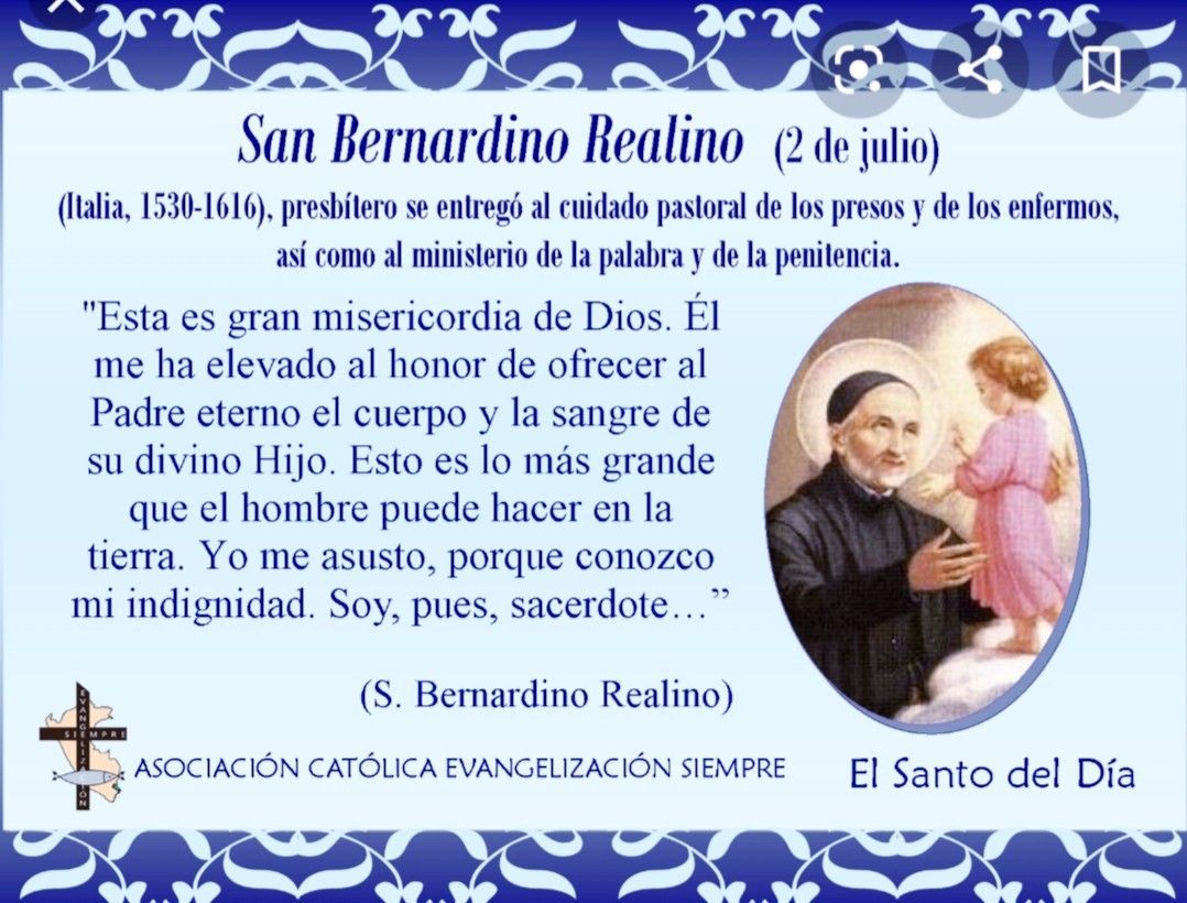 San Bernadino - Gracias Por Tu Gran Amor A Dios A Los Presos A Los Enfermos