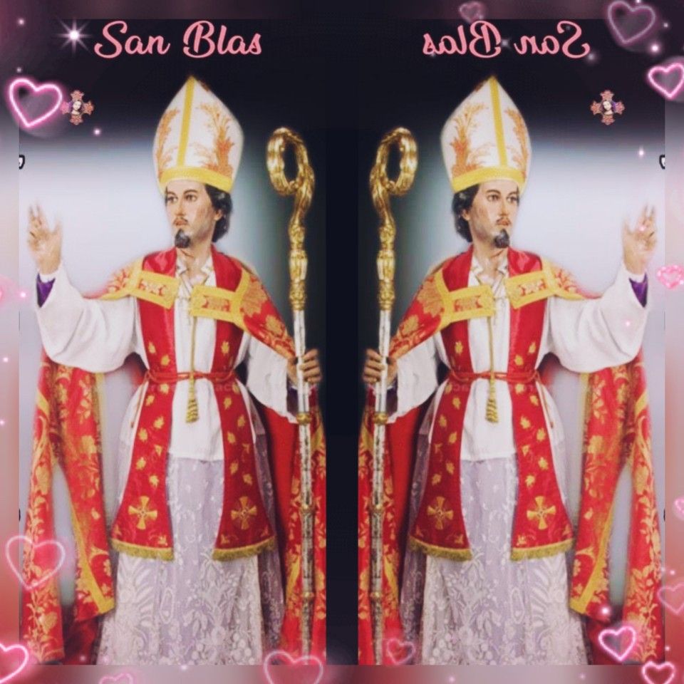 San Blas - Poderoso San Blas Protegenos De Toda Enfermedad En La Gargan