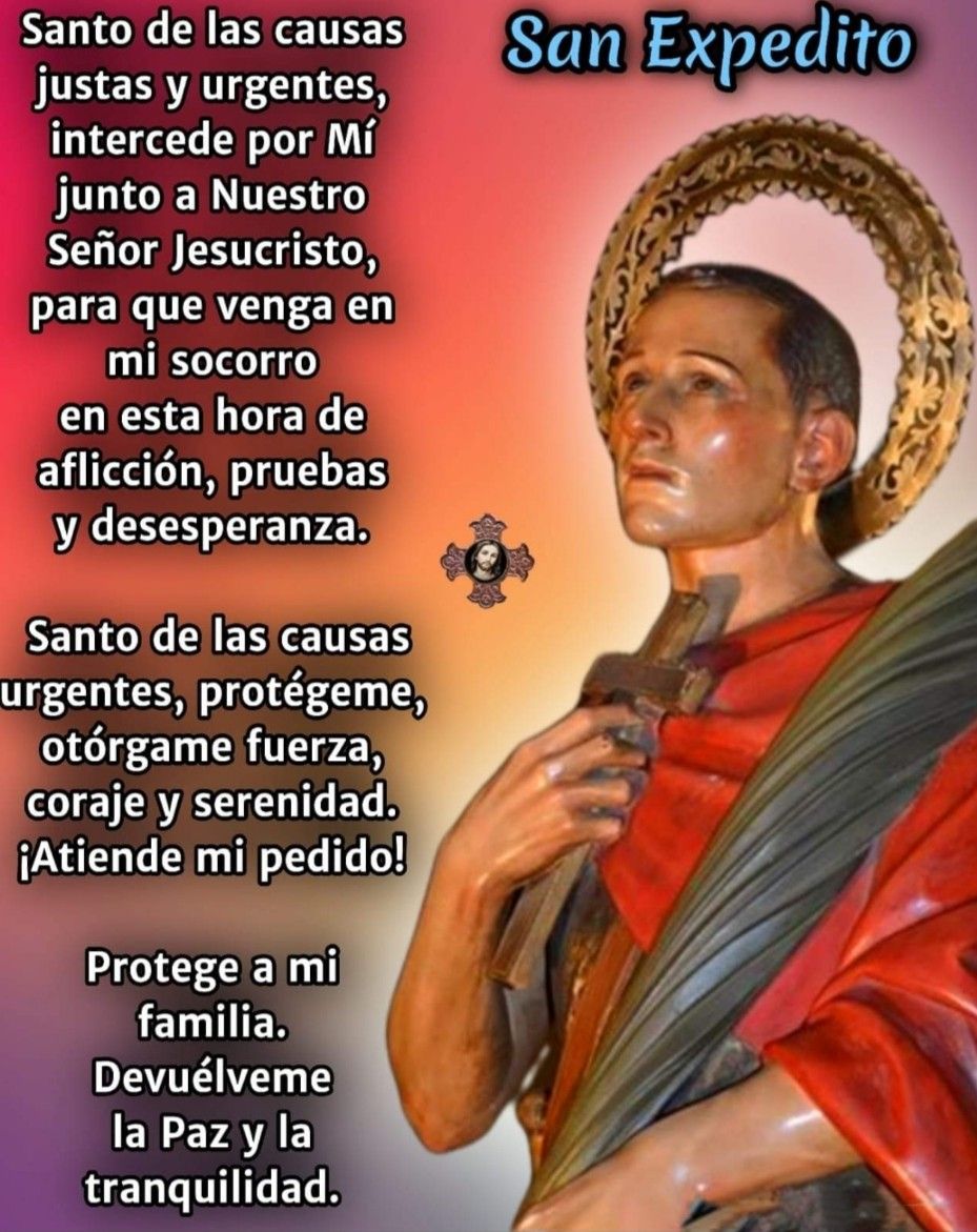San Expedito - Feliz Dia Amado San Expedito