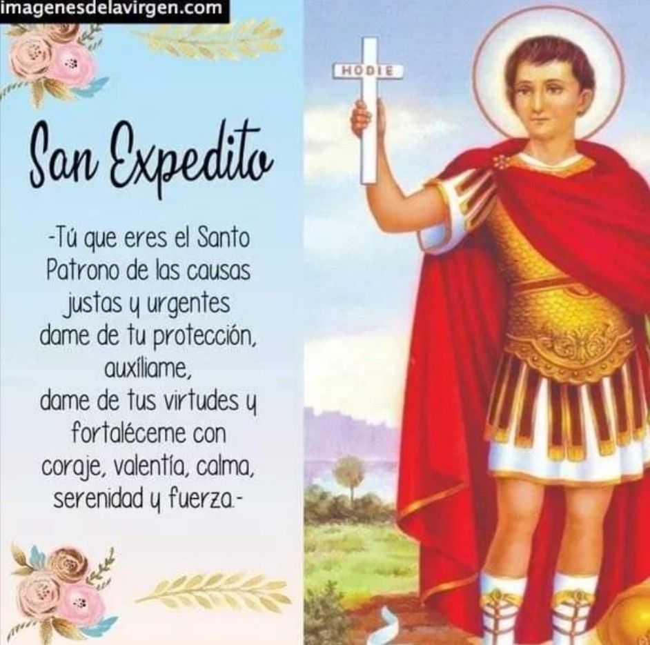 San Expedito - Te Amo Para Siempre Hombre De Mi Vida Gracias Por Todo Mi Sa