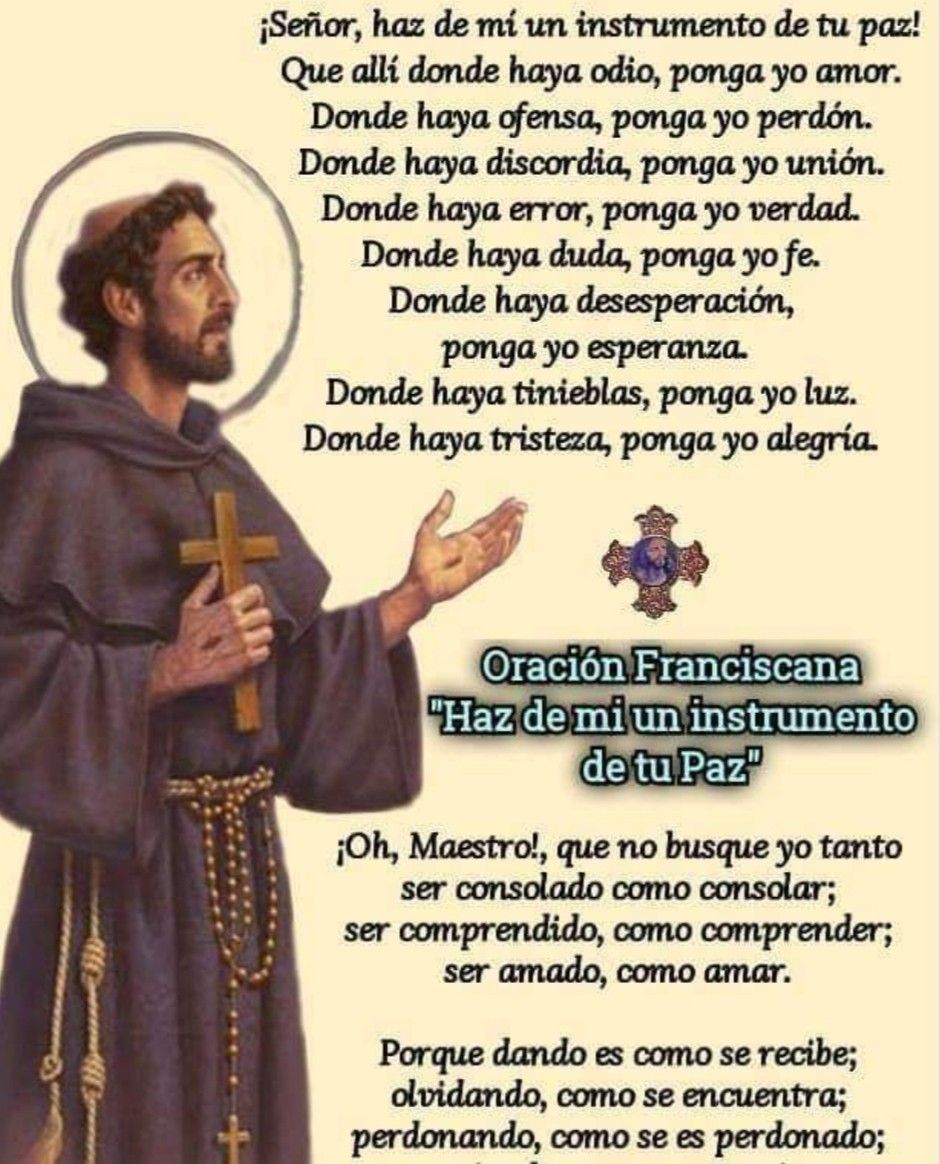 San Francisco de Asis - Te Amo San Francisco De Asis Por Tus Santisimas Y Gloriosa L