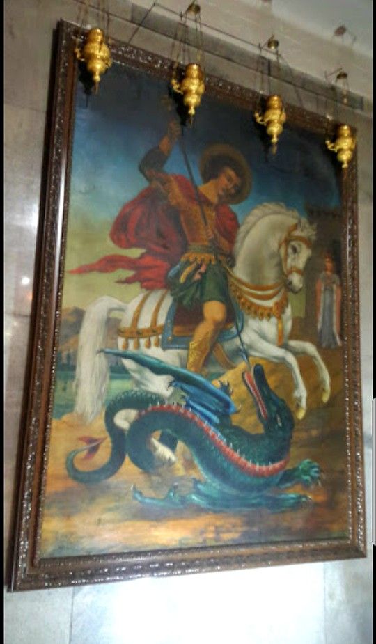 San Jorge - Valiente Guerrero De La Feadmirado Por Su Valentia Y Amor A