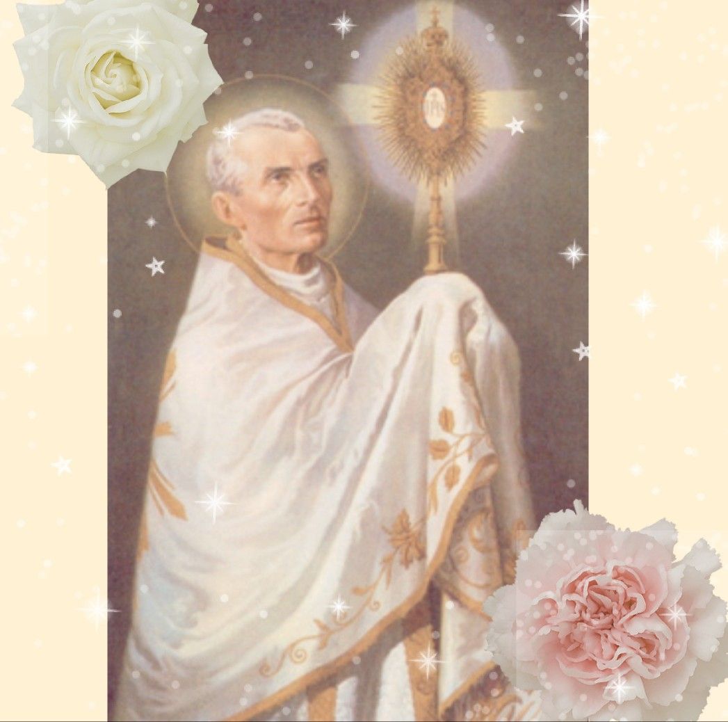 San Pedro Julian Eymard - Sacerdote Admirableexcelso Hombre De Fesupremo Devoto De Jes