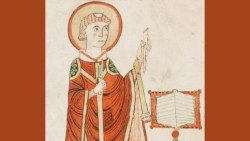 Santa Beda Venerabile, sacerdote benedictino, doctor de la Iglesia — imagen del santoral