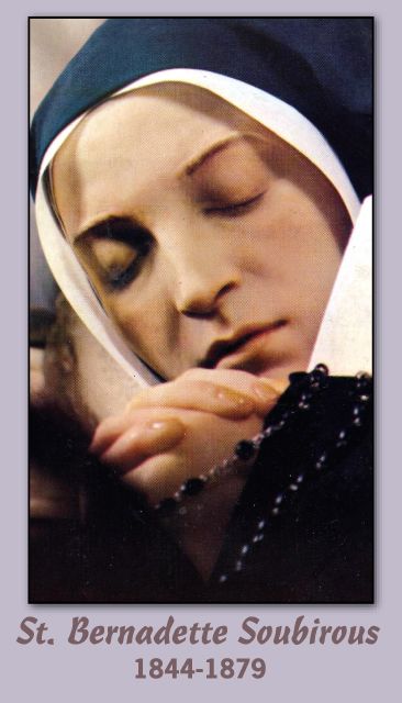 Santa Bernardita Te Amo - St Bernadette Lourdes France Incorruptshe Looks Exactly Like