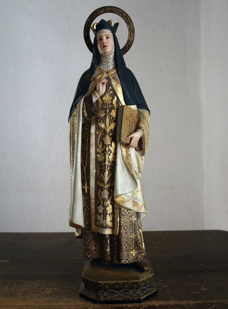 Santa Teresita de Avila - Etsy Ecstasy Of Saint Teresa Of Avila Glass Eye Antique Rel