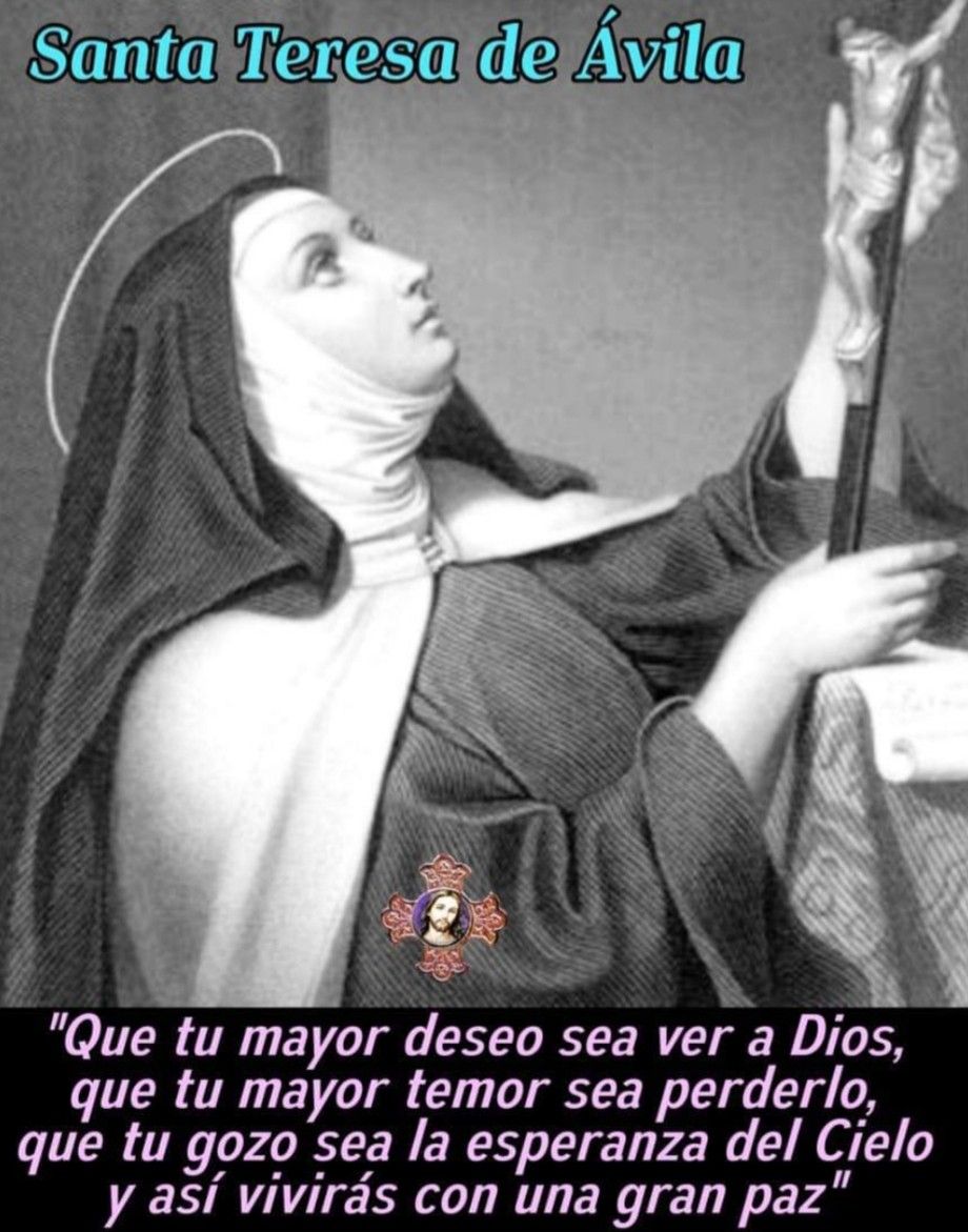 Santa Teresita de Avila - Tu Eres Mi Bendicion Senor