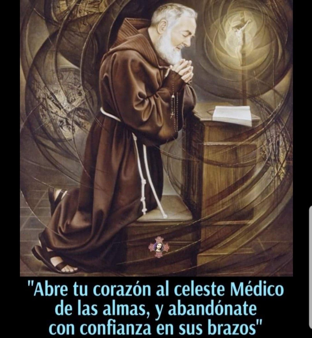 Santo Padre Pío - Que La Mano Poderosa Del Santo Padre Pio Este Sanandoliberan