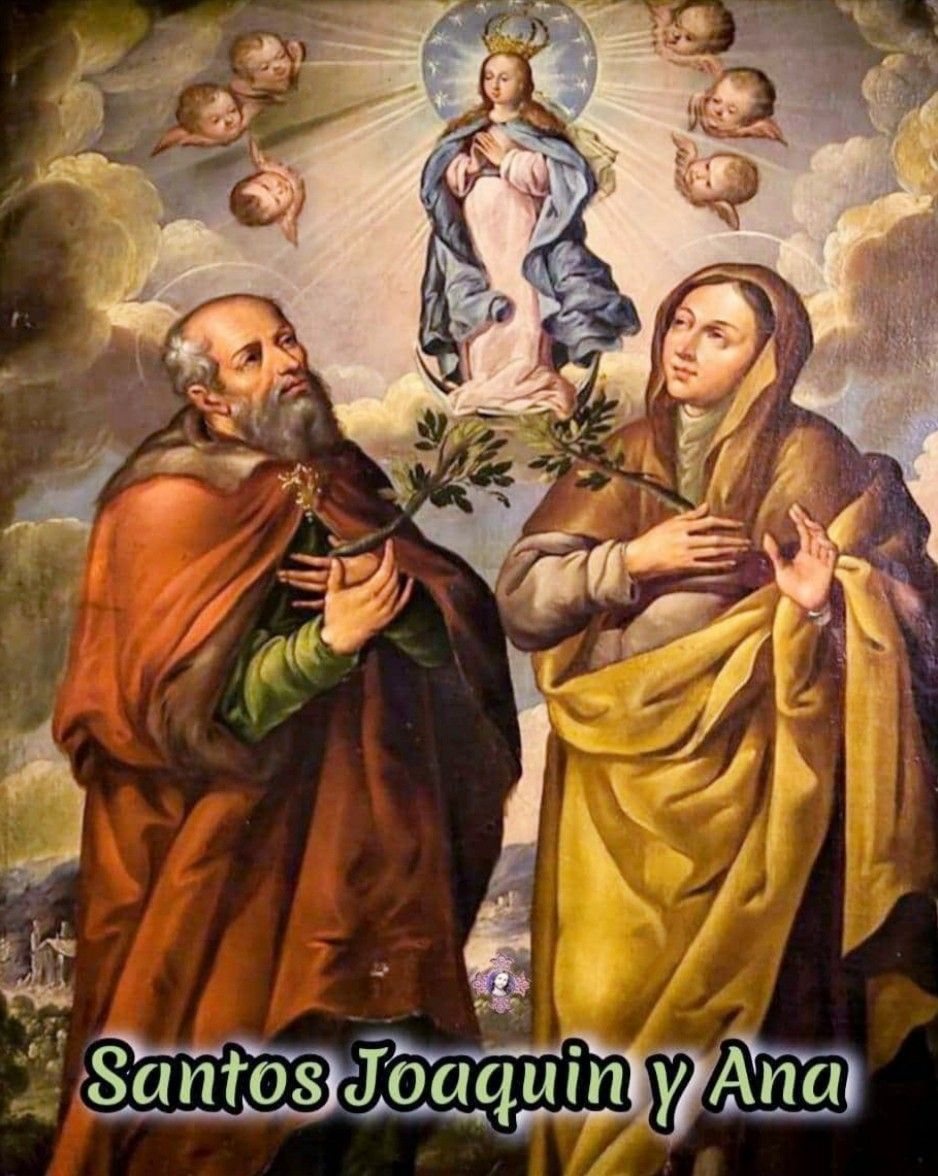 Santos Joaquin y Ana - Cuanto Han Amado A Maria Junto Al Nino Jesus Su Amor Los Ha