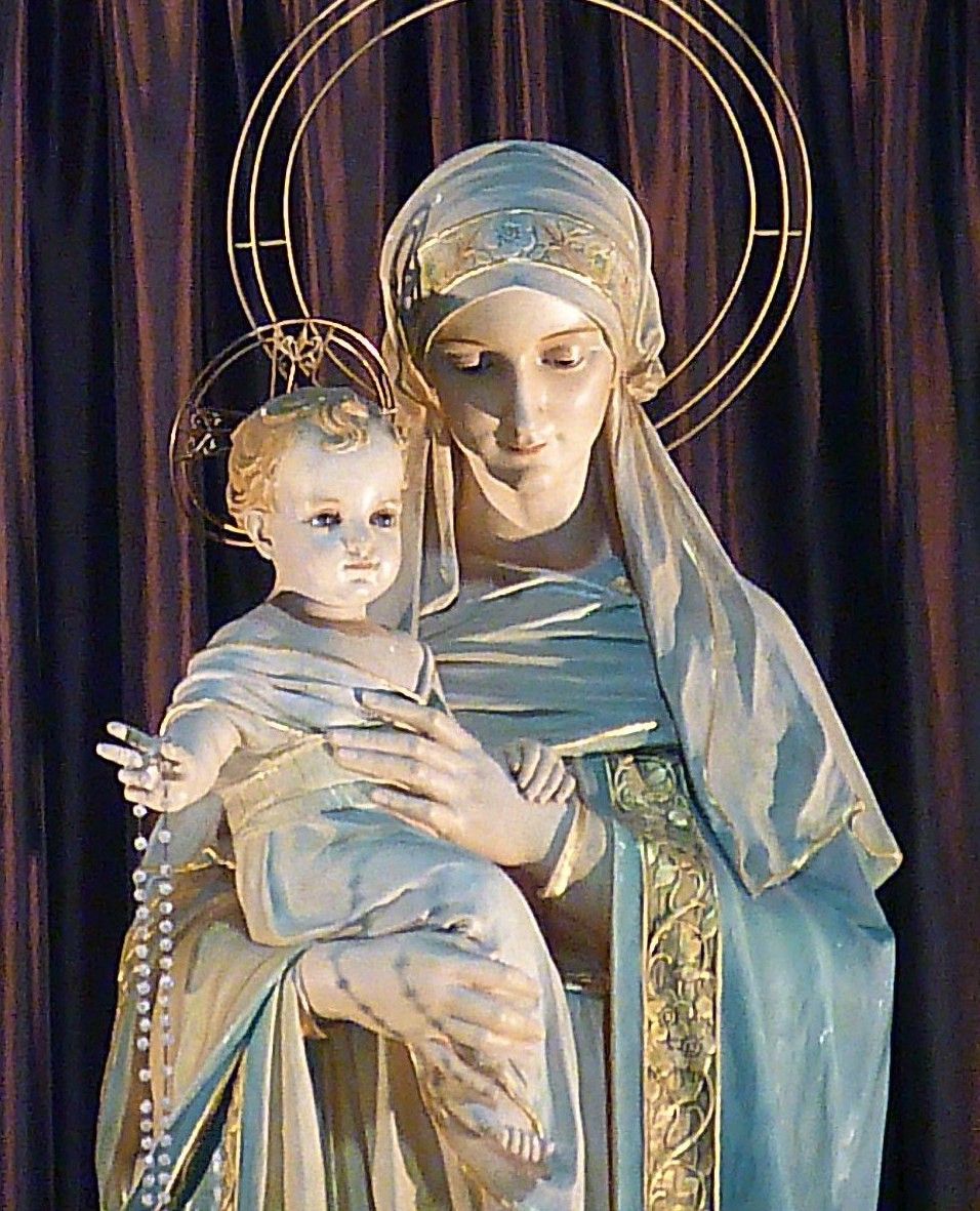 Virgen del Rosario - Nuestra Senora Del Buen Auxilio 9 De Octubre Ano 1859 Lugar